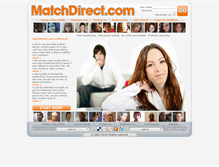 Tablet Screenshot of matchdirect.com